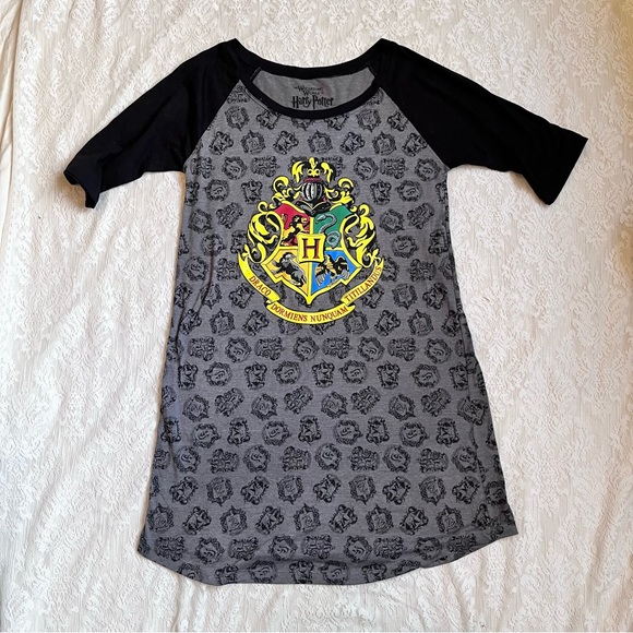 Warner Bros. Other - Wizarding World of Harry Potter house crest raglan nightgown